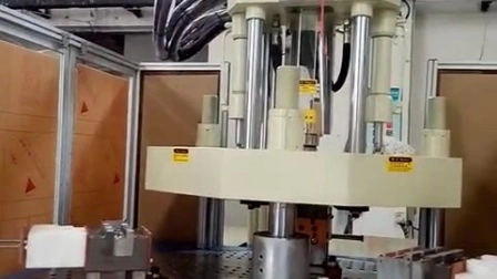 High Speed Vertical Plastic Injection Molding Machine with Rotary Turn Table