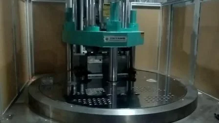 High Speed Rotary Table Vertical Plastic Injection Molding Machine