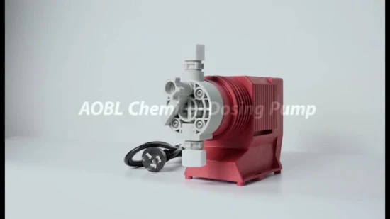 Small Solenoid Diaphragm Acid Liquid Chemical Chlorine Metering Dosing Pump